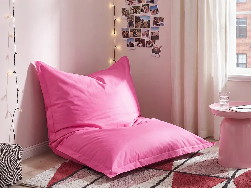 Säkkituoli 300 L FUZZY 140 cm 180 cm Fuksia_1150532