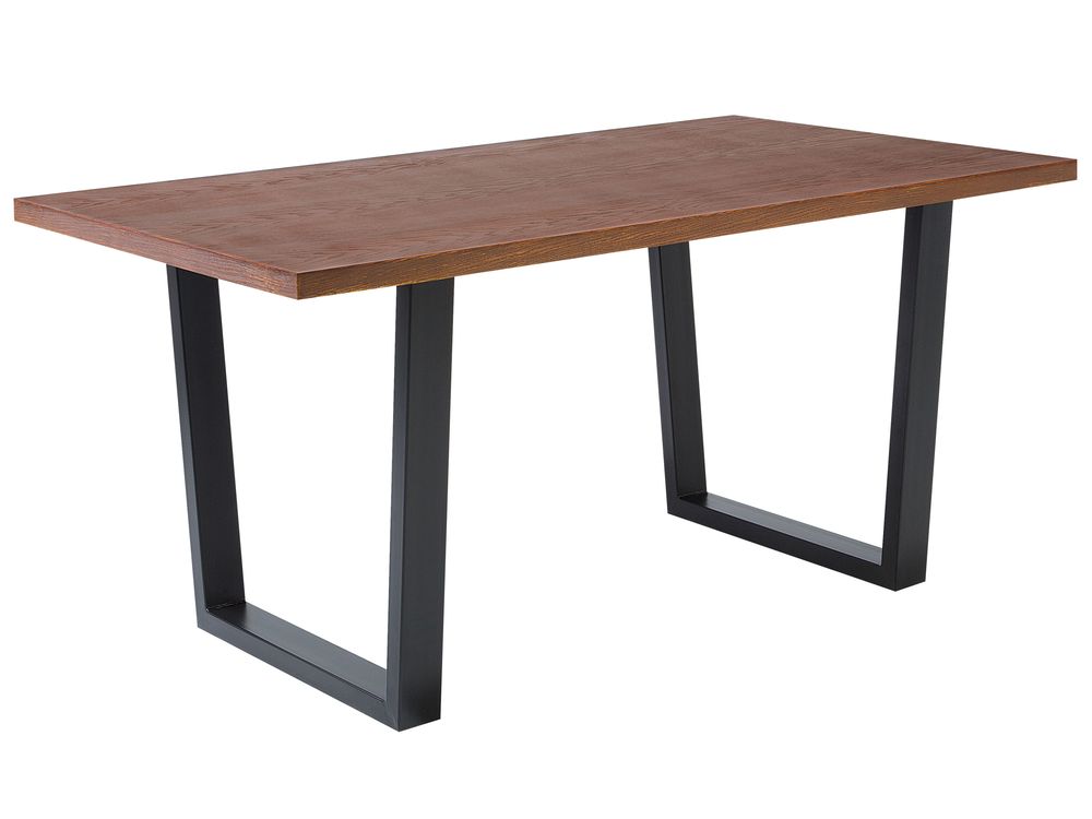 Spisebord AUSTIN Mørk valnøtt 160 cm 90 cm
