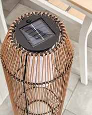 Solar Powered Lantern DONGWE 70 cm Natural_1071451