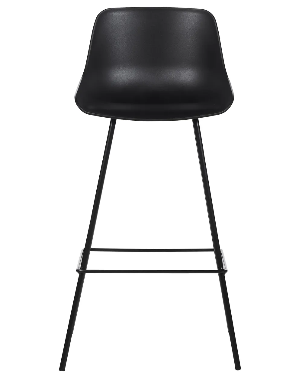 Set of 2 Bar Chairs EMMET Black_902762