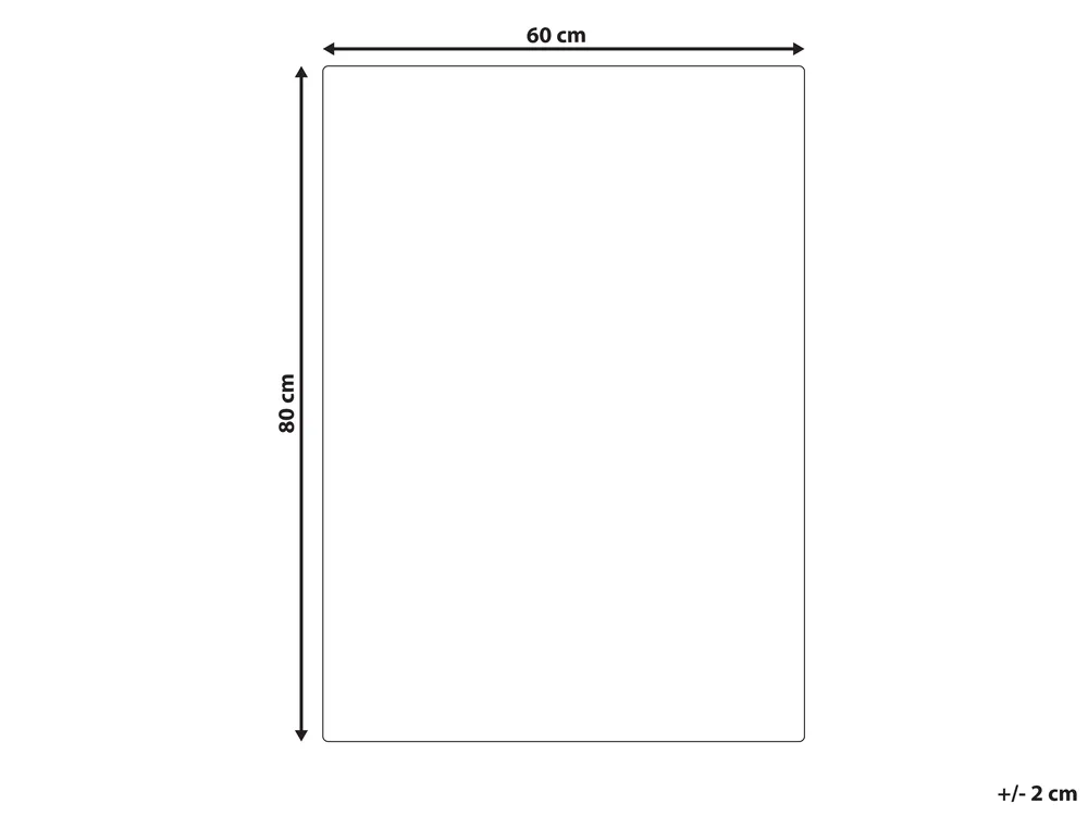 Väggdekoration TAMIANG Glas 80 cm Flerfärgad_850503