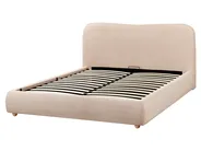 Ottoman Bed BLAGNAC Boucle Beige 160 x 200 cm (EU King Size)_960588