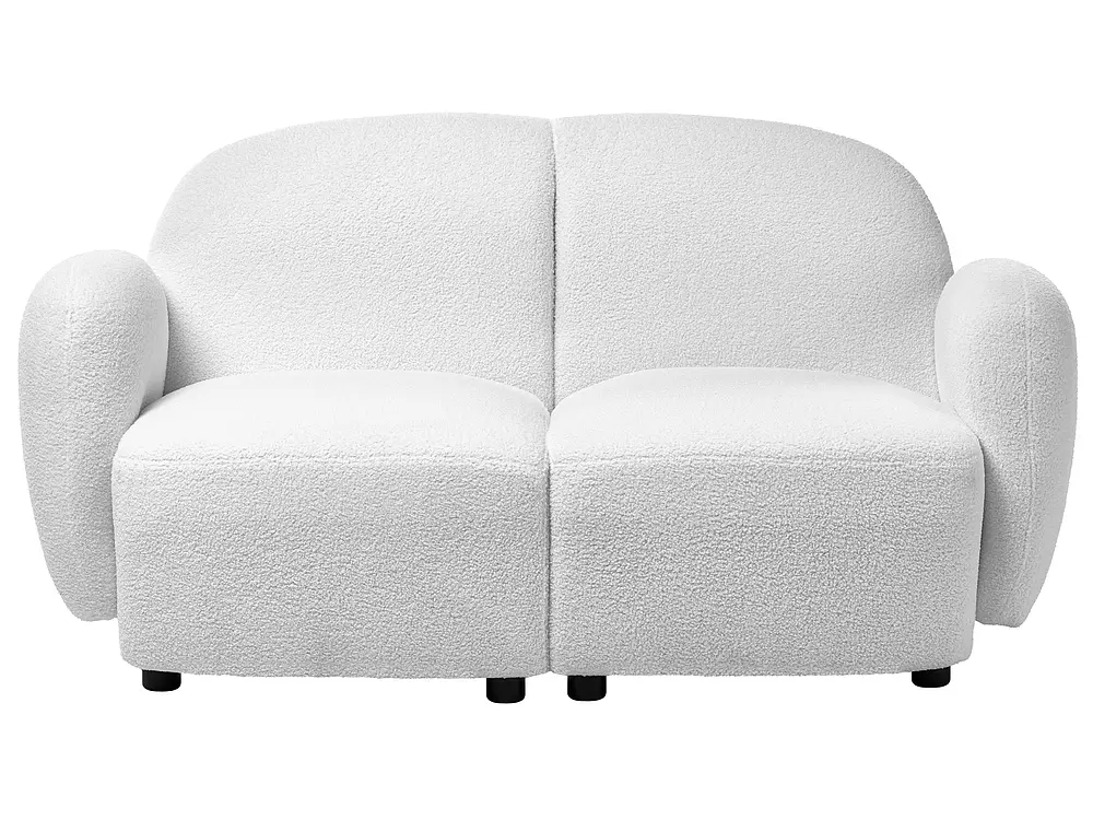 Living Room Set 6 Seater JULE Boucle Off-White_1145696