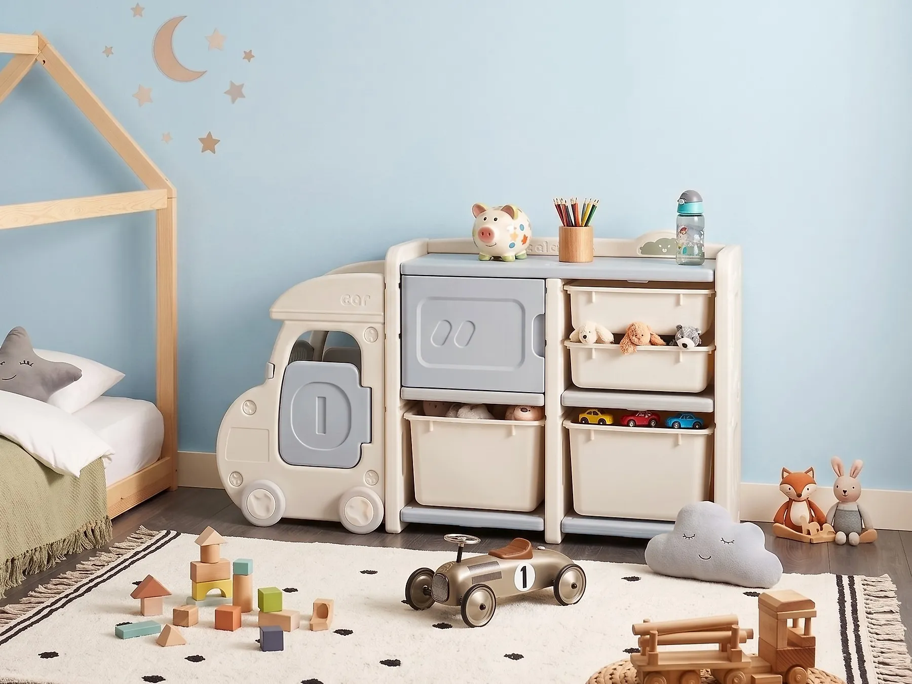 Leluhyllykkö BULLI Rekka 67 cm Beige_1123506