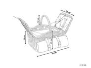 Picnic Basket CANELE Wicker Brown_863705