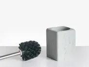 5-Piece Bathroom Accessories Set VILCANOTA Grey Concrete Effect_996830