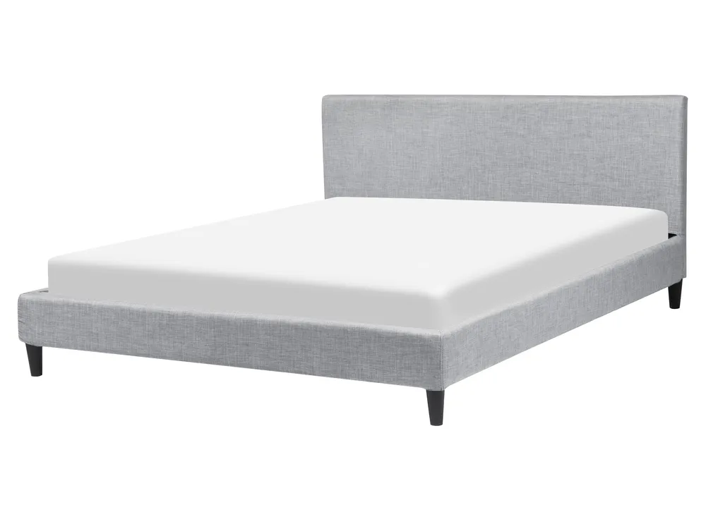 Bed Fabric FITOU 160 x 200 cm (EU King Size) Light Grey