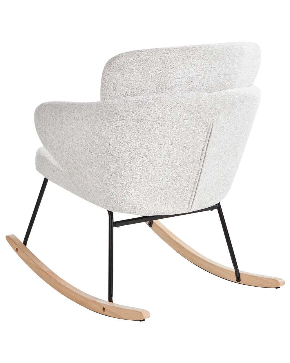 Rocking Chair VIKEN Fabric Off-White_972588