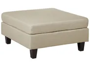 Ottoman FEVIK Fabric Beige_735112