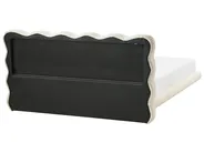 Säng med lamellram Bouclé SOULISSE 160 x 200 cm Off-White_992678