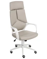 Office Chair DELIGHT II Faux Leather Taupe_1024828