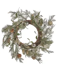 Christmas Wreath HOVILA 45 cm Gold_832527