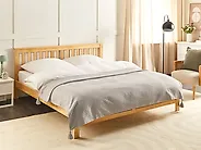 Bedspread LINDULA Cotton 150 x 200 cm Taupe_1183249