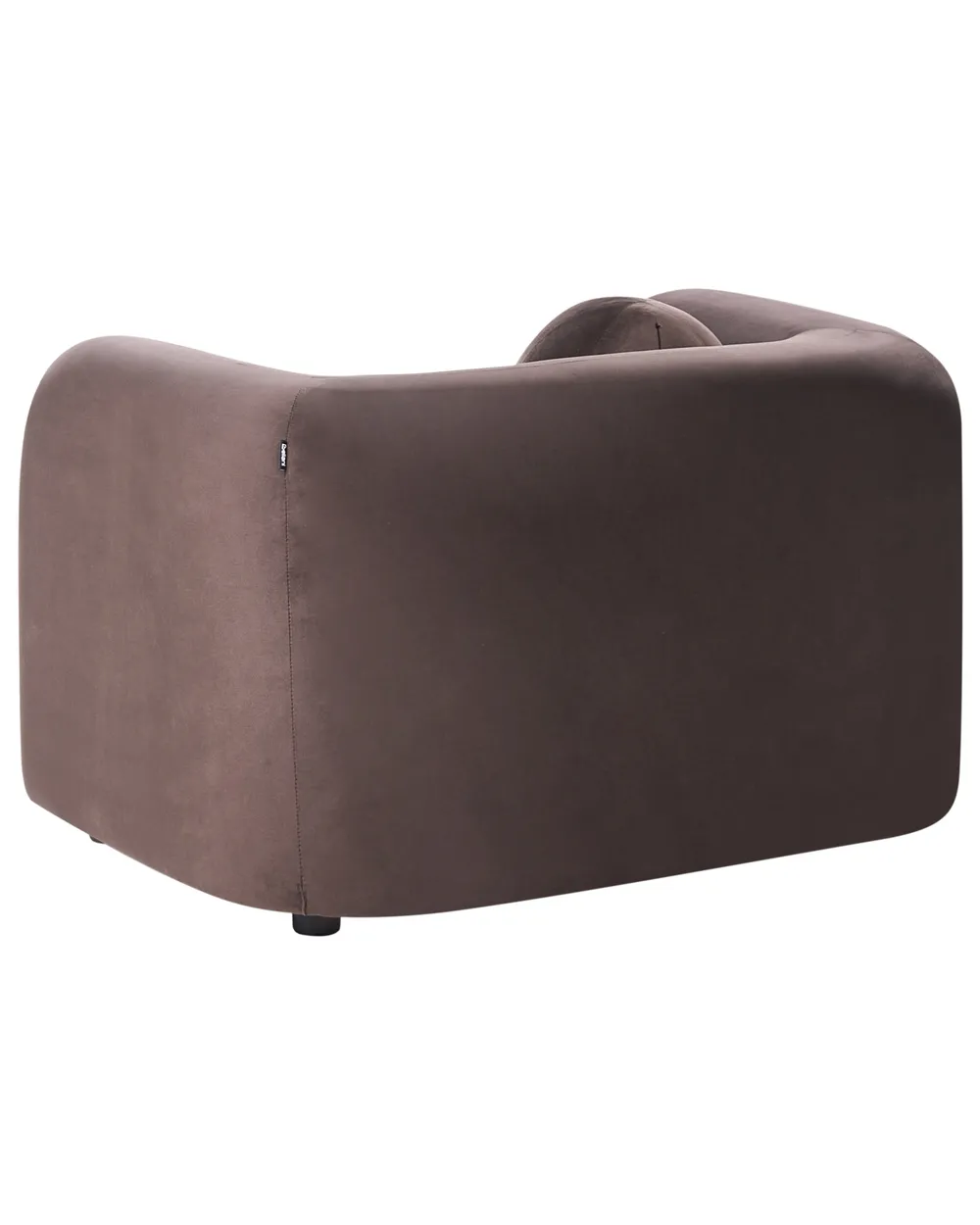 Armchair LEIREN Velvet Dark Brown_1028776