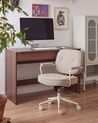 Desk Chair PARAMUS Boucle Light Beige