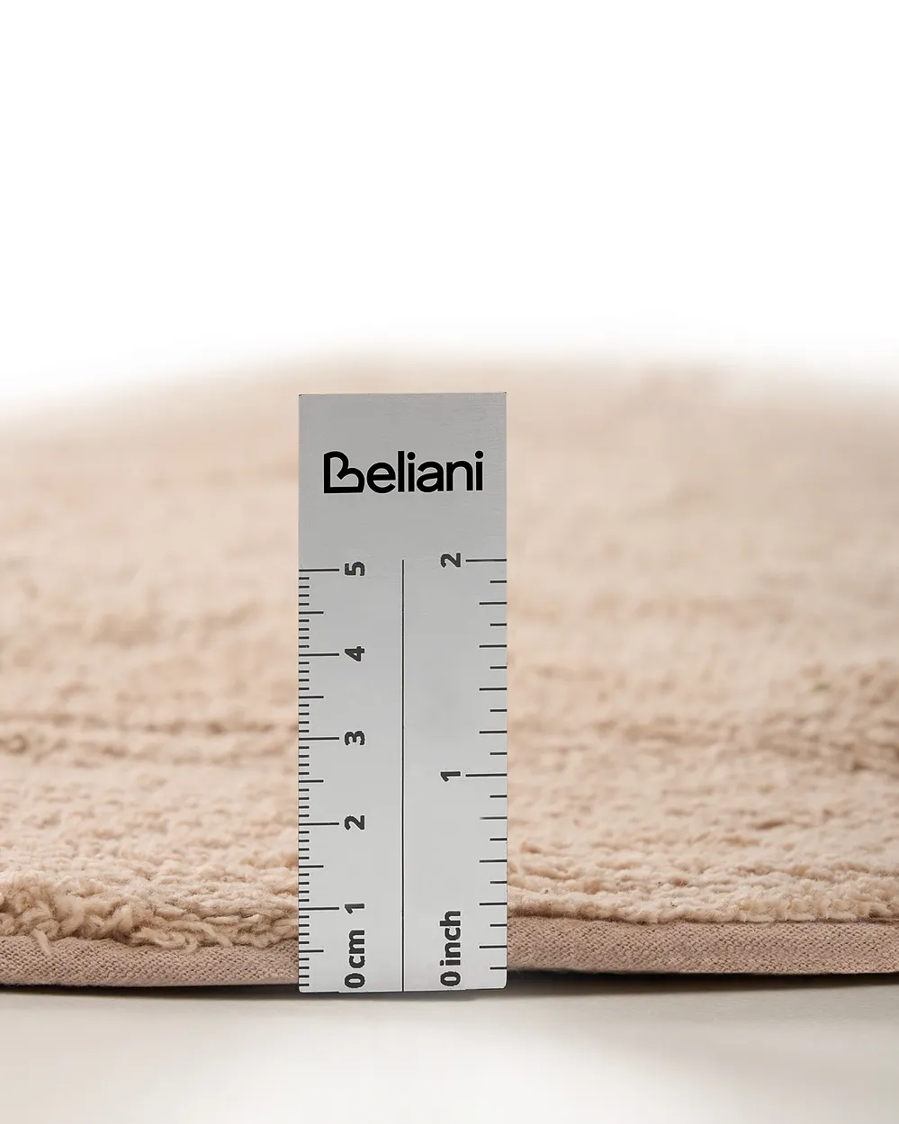 Barneteppe IRINGAL  Beige ø 120 cm Bomull_1135195