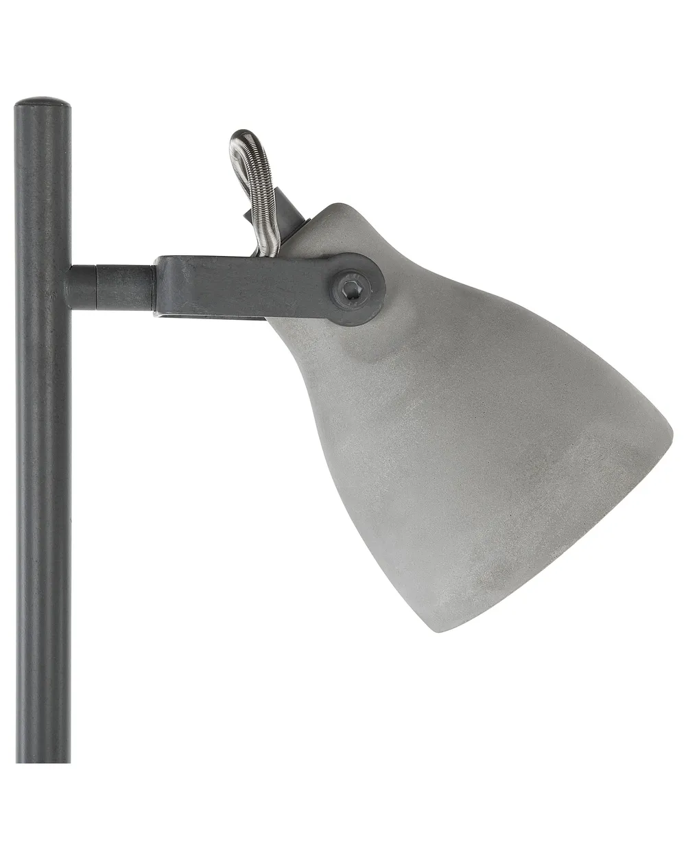 Floor Lamp MISTAGO Adjustable Concrete Grey_730426