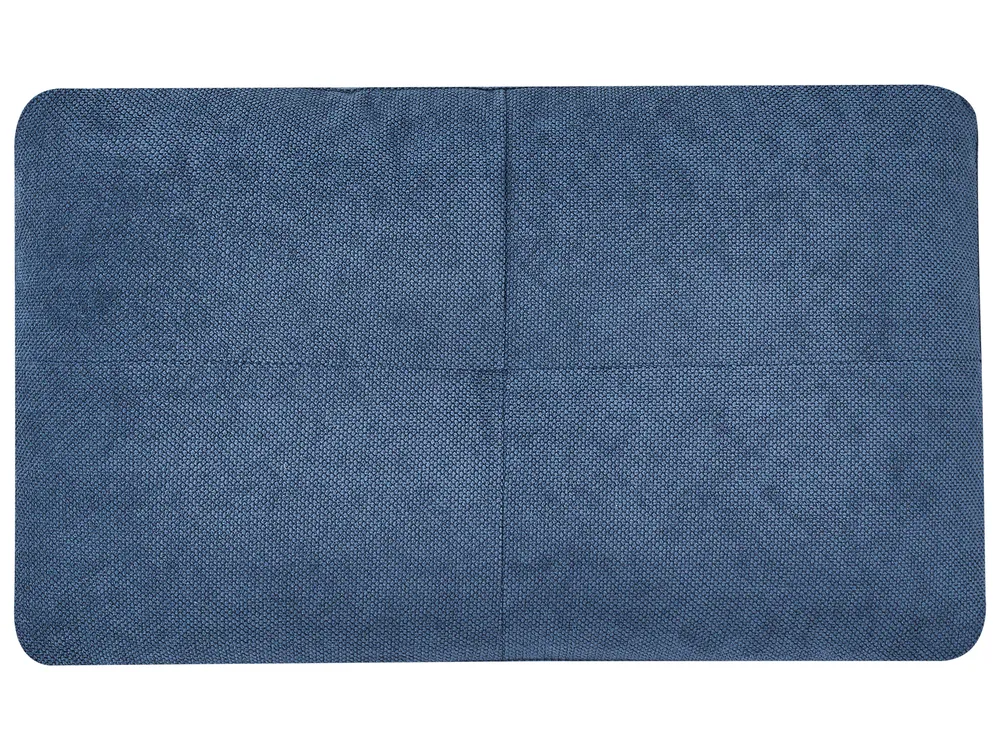 Living Room Set 6 Seater JERSLEV Fabric Blue_1013794