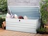Storage Box CEBROSA 165 cm 70 cm Metal Light Grey