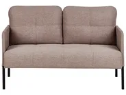 Sofa 2 Seater LAHTI Fabric Light Brown_930581