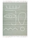 Ulkomatto YAVU Vaaleanvihreä 140 x 200 cm