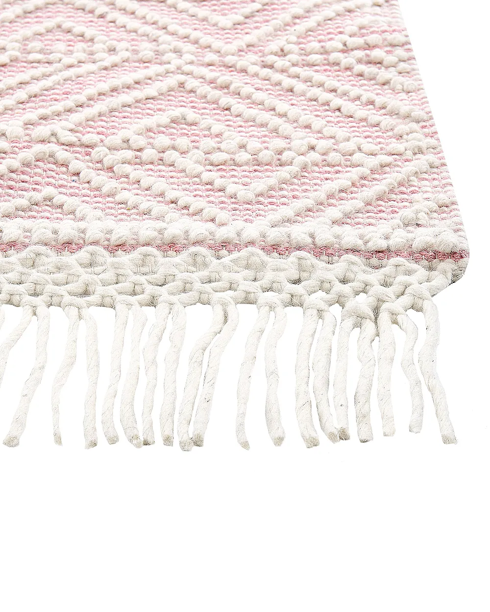 Rug ADANA Pink 200 x 300 cm Wool_856175