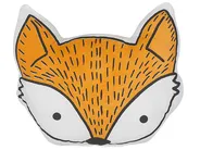 Set of 2 Decorative Cushions VADODARA Cotton 50 x 40 cm Orange Fox_801058