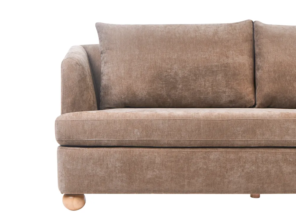 Soffa 3-sits RATTVIK Chenille Brun_1066450