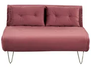 Living Room Set 3 Seater VESTFOLD Velvet Pink_851636