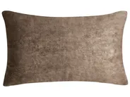 Set of 3 Decorative Cushions VATICA 30 x 50 cm 45 x 45 cm Velvet Multicolour Solid_1039131