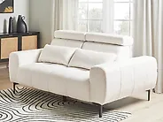 Soffa 2-sits VEGAMO Bouclé Vit_1175522