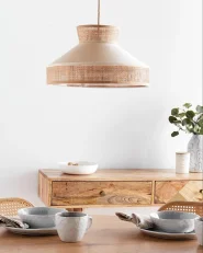 Pendellampa BATALI Rotting Beige_903633