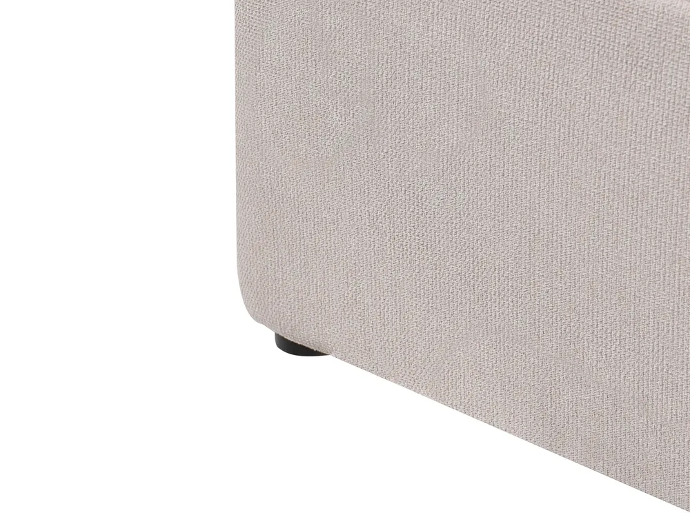 Ottoman Bed ARBOIS Fabric Beige 180 x 200 cm (EU Super King)_1023182