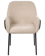 Dining Chair ALGONA Boucle Light Beige_1050166