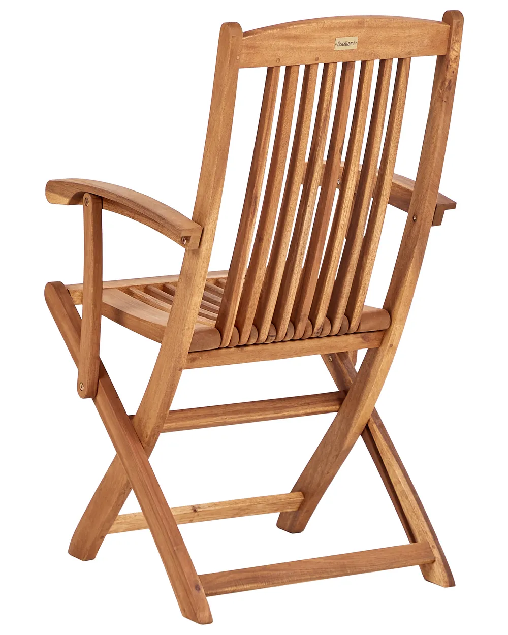 Set of 2 Garden Chairs MAUI II Acacia Wood Light Brown_926430