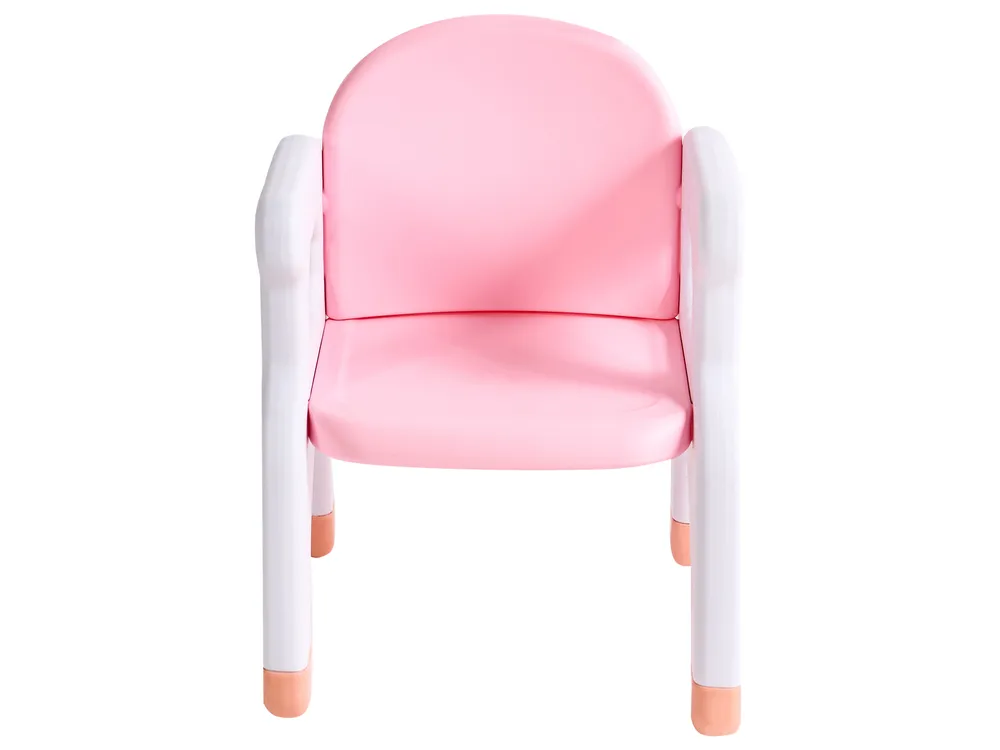 Kids Table with Chairs BOLLON Pink_1124286