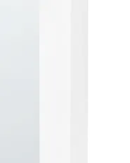 Wall Mirror MASSILLY 43 cm 69 cm White_923537