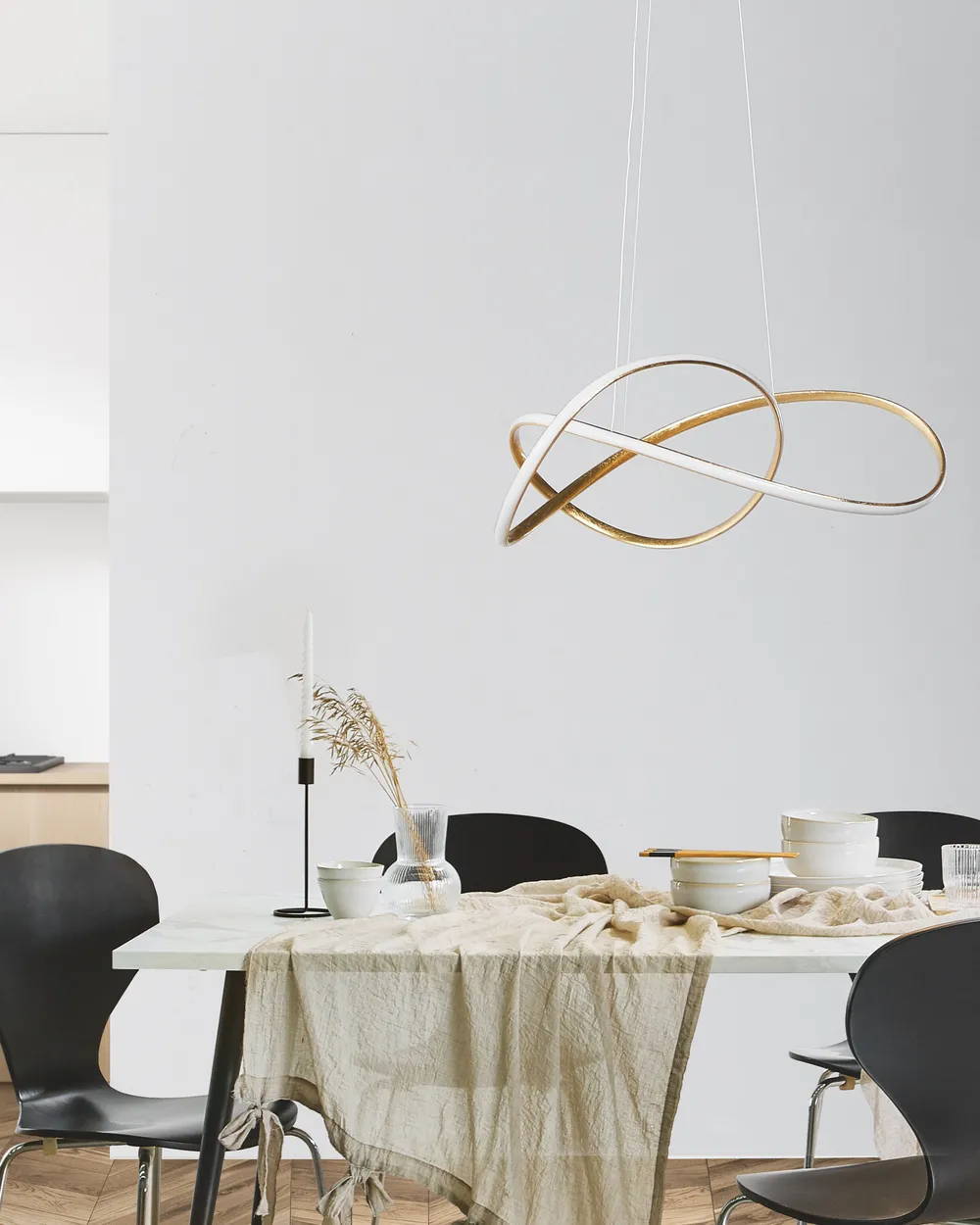 LED Pendant Lamp TUMEN Metal Gold_815547