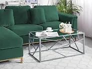 Sohvapöytä ORLAND Lasi Hopea_1182797