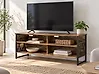 TV Stand CARLISLE Dark Brown
