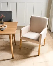 Dining Chair ROCKEFELLER Fabric Beige_1107824