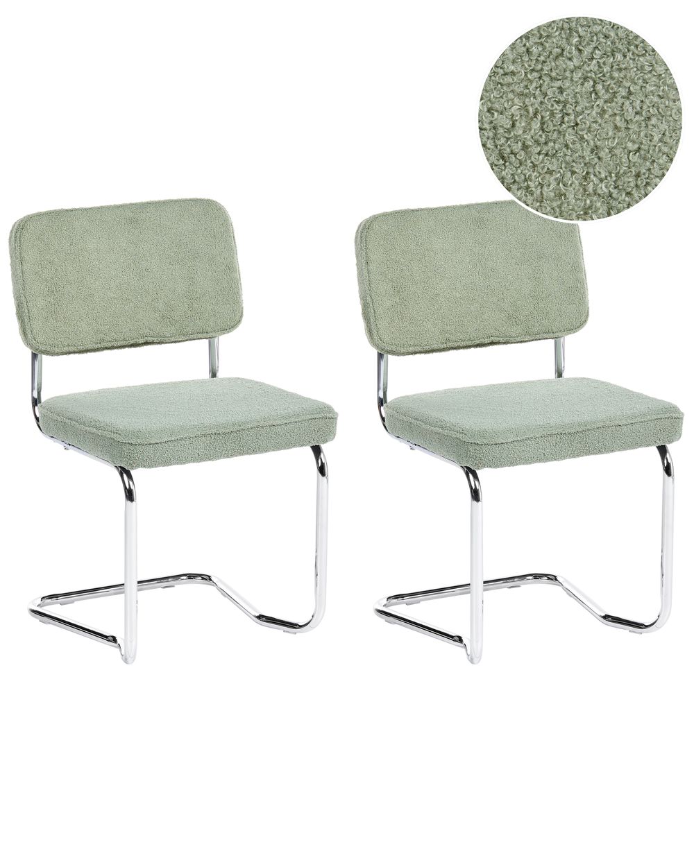 Ruokatuolisetti 2 kpl IRWIN Buklee Vaaleanvihreä