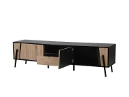 TV Stand BLACKPOOL Brown/ Black_723164