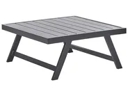 Garden Corner Sofa with Table 5 Seater COCCORINO Metal Grey_853539