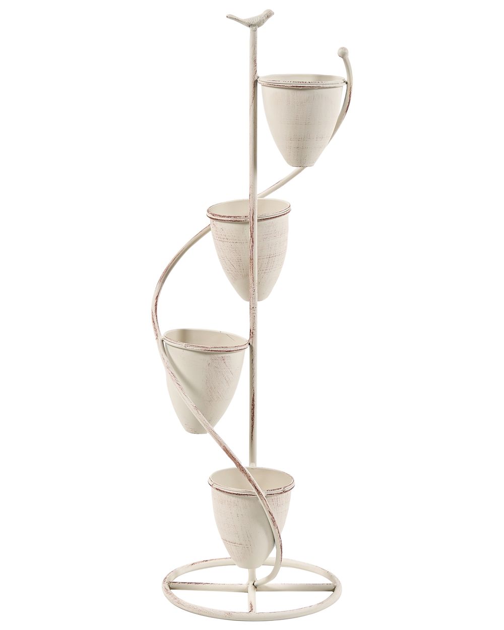 Plant Stand BANEBERRY 24 cm Metal Beige