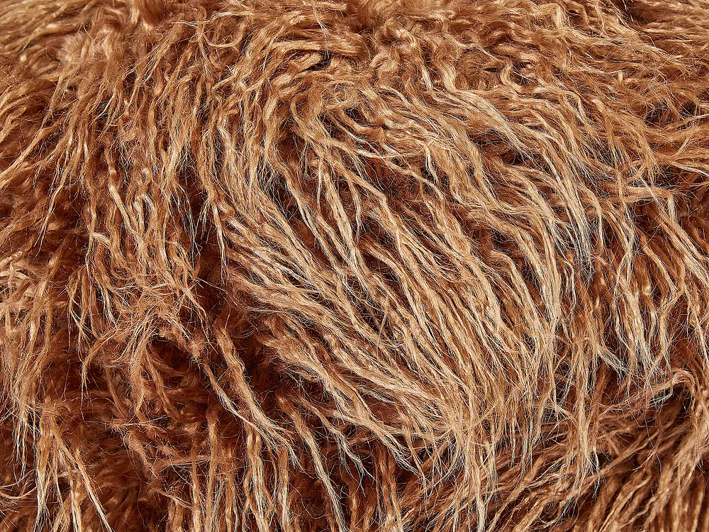 Sittpuff TUKKI Fuskpäls Brun_938910