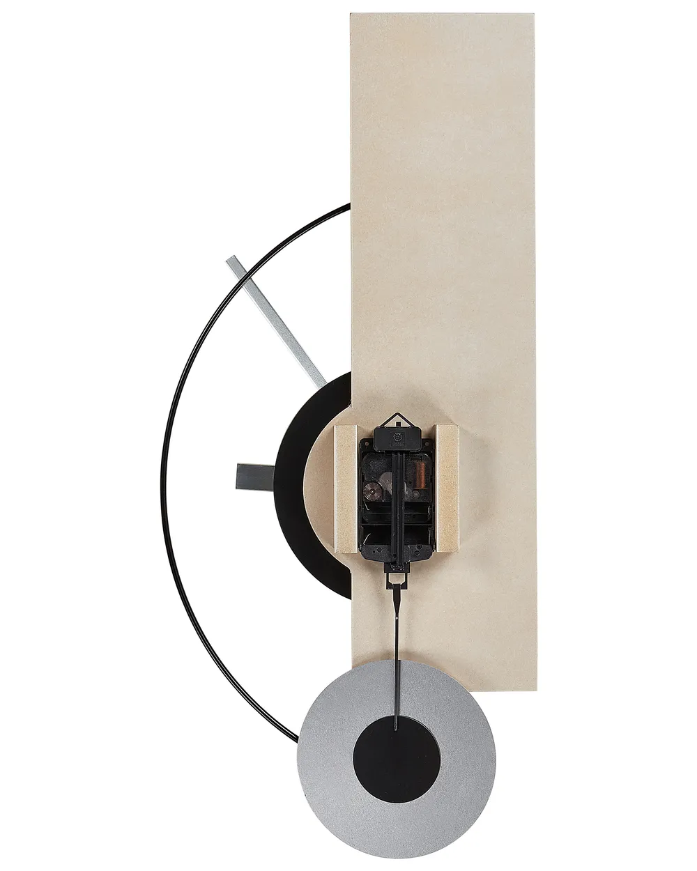Wall Clock CEVINS 31 cm Metal Beige_941137