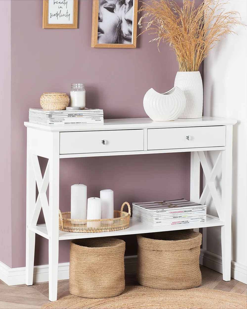 Console Table AVENUE White