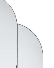 Väggspegel CHAILLON 60 cm 80 cm Blå_953301