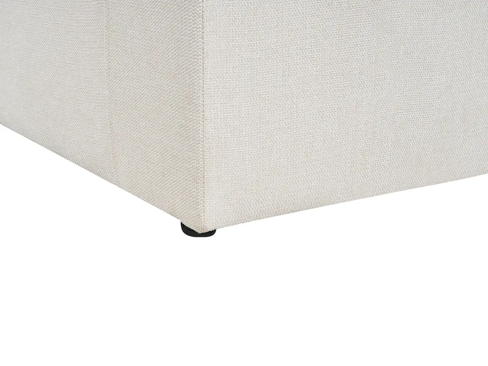 Sofa 3 Seater ALLA Fabric Light Beige_893923